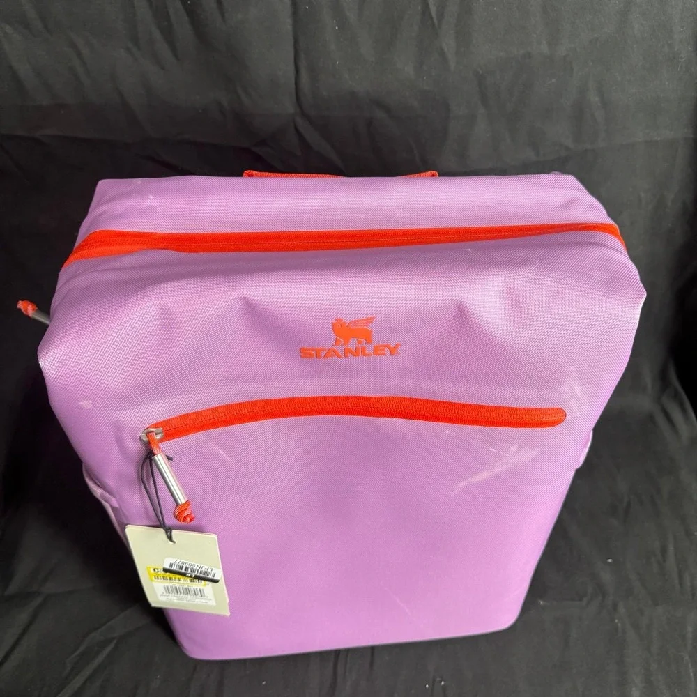 Stanley 20 Cans/14.8qt All Day Madeleine Midi Backpack Cooler - Lilac - Picture 5 of 10